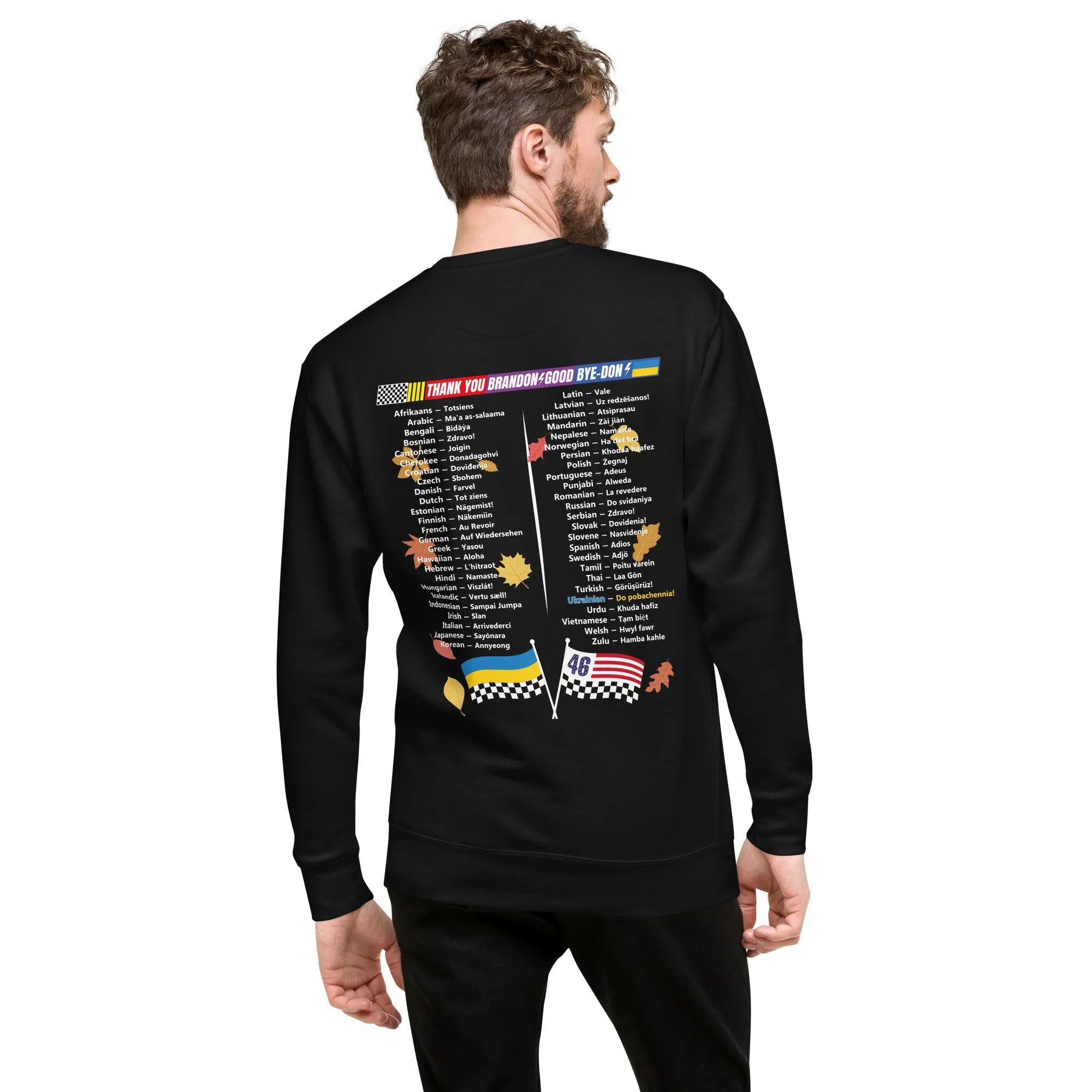 Democracy Fighter Halloween - Trump Or Creep Crew Neck