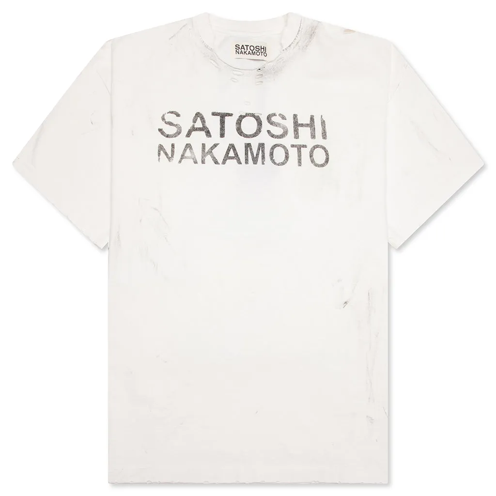Destroyed Luke Tee - White