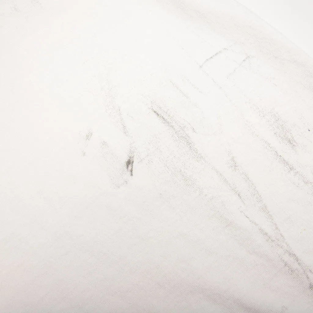 Destroyed Luke Tee - White