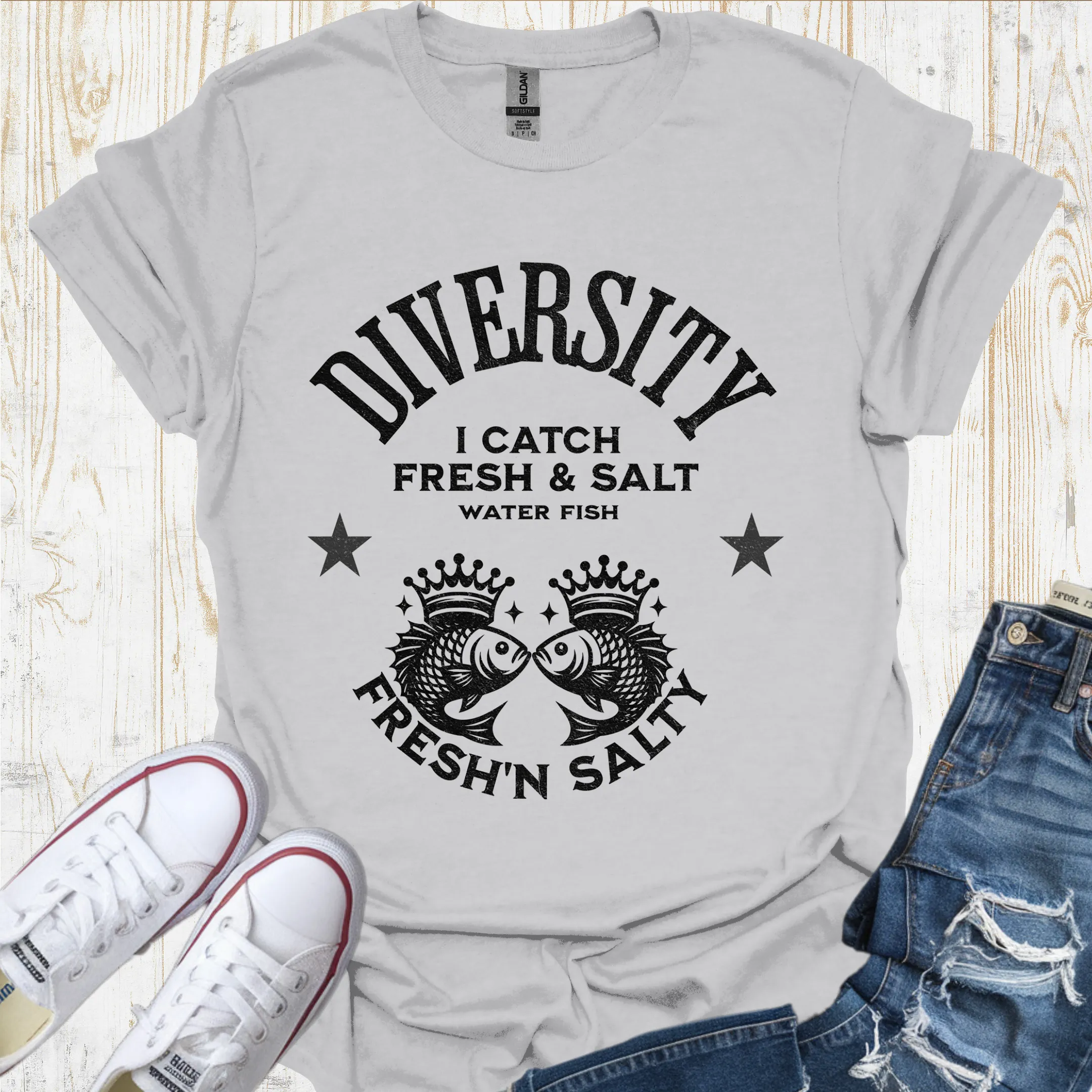 Diversity Fresh & Salt Water Fish - U25