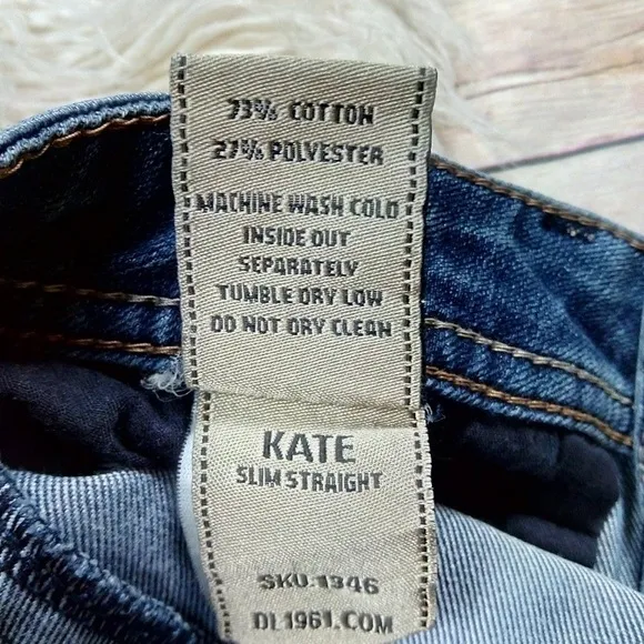 DL1961 | ‘Kate’ Slim Straight Leg Valencia Jeans
