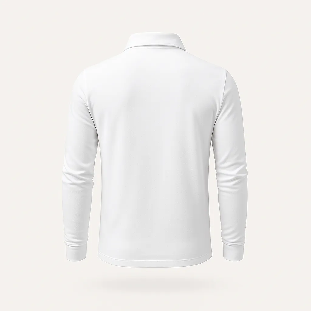 Domoir | Long Sleeve Everyday Polo Shirt