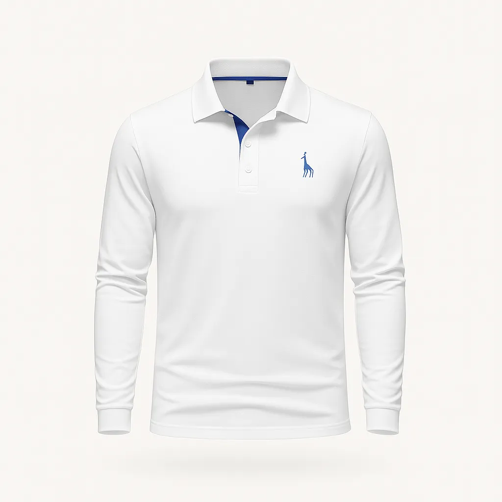 Domoir | Long Sleeve Everyday Polo Shirt