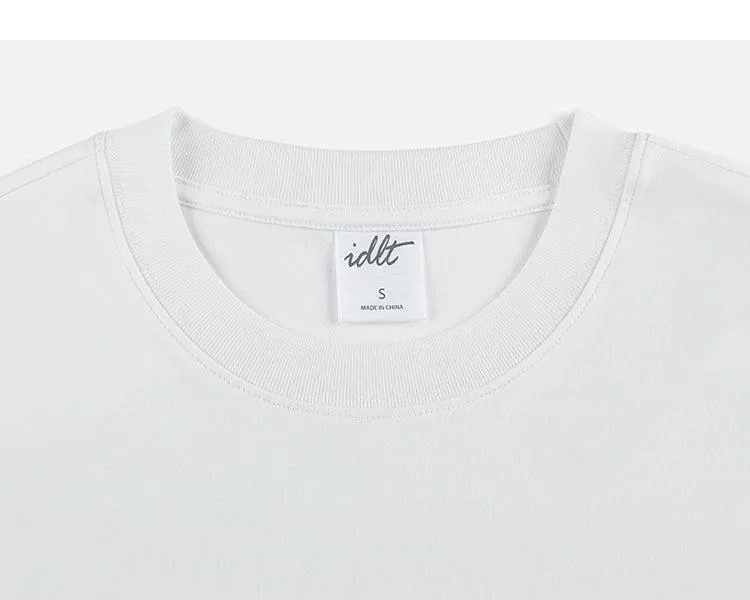 Double-sided Drop Shoulder T-shirt