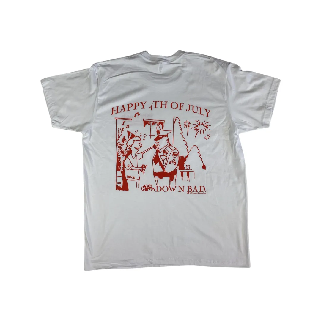 DOWN BAD. 4th Of July T-Shirt