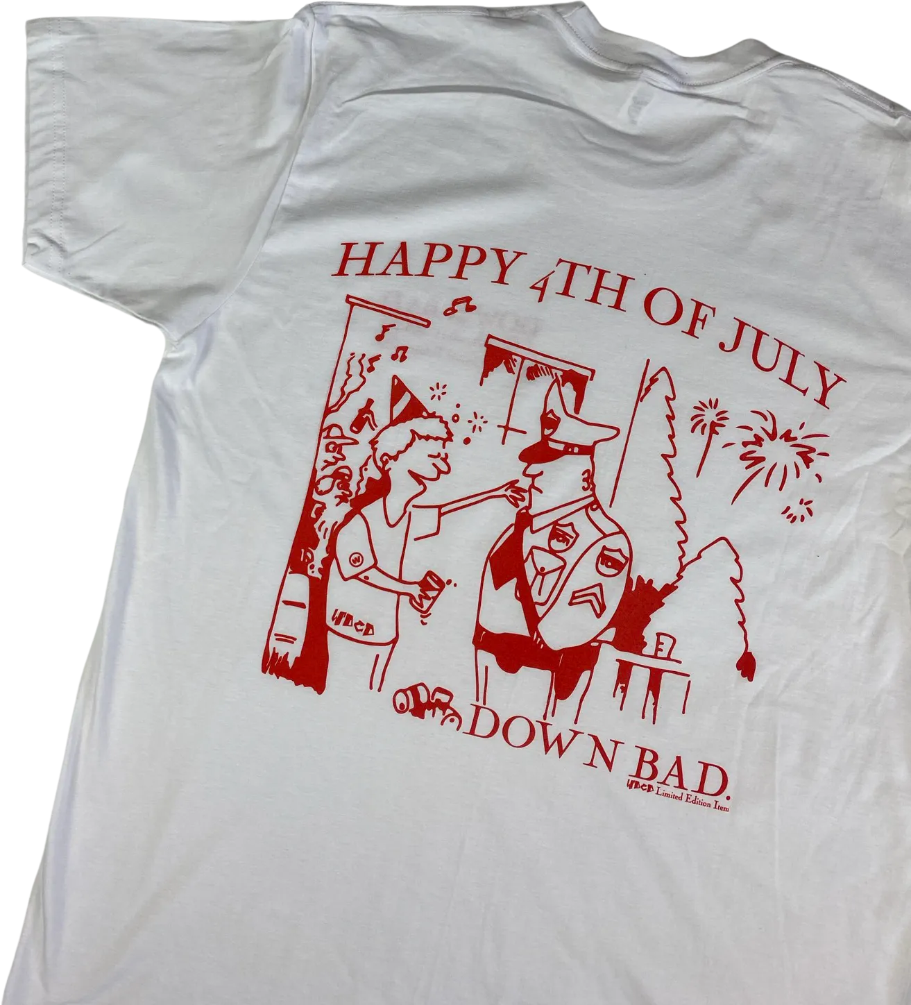 DOWN BAD. 4th Of July T-Shirt