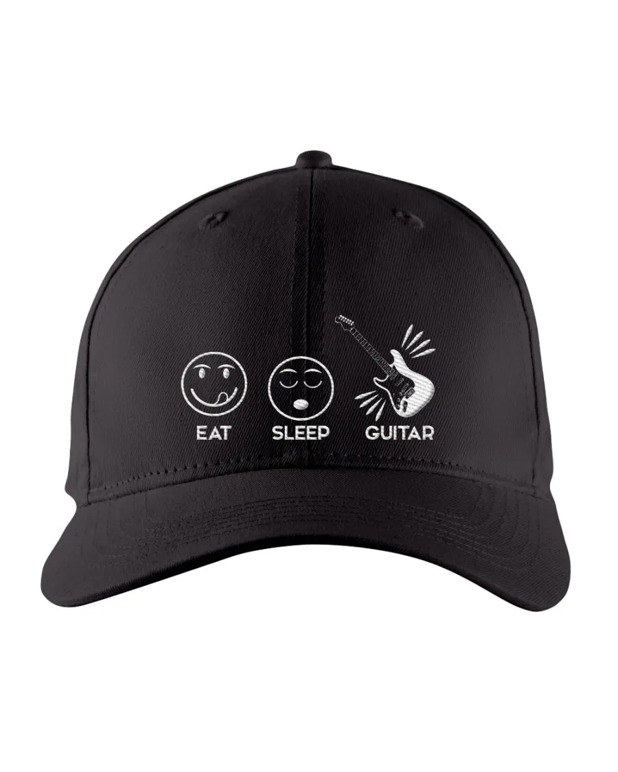 EAT SLEEP GUITAR- Snapback Trucker Cap