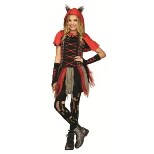 Edgy Red Hood Wolf