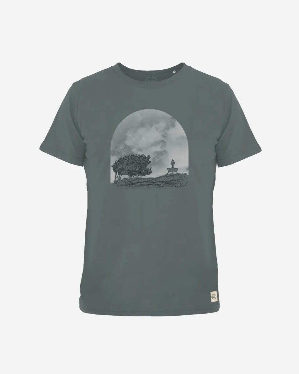 Elsk Karbak Brushed Tee - Dark Shadow