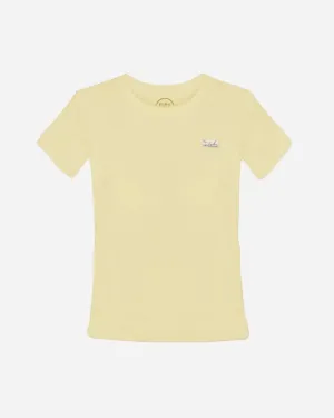 ELSK® SUNSIGN2 PCH LY WOMEN’S TEE - PALE YELLOW