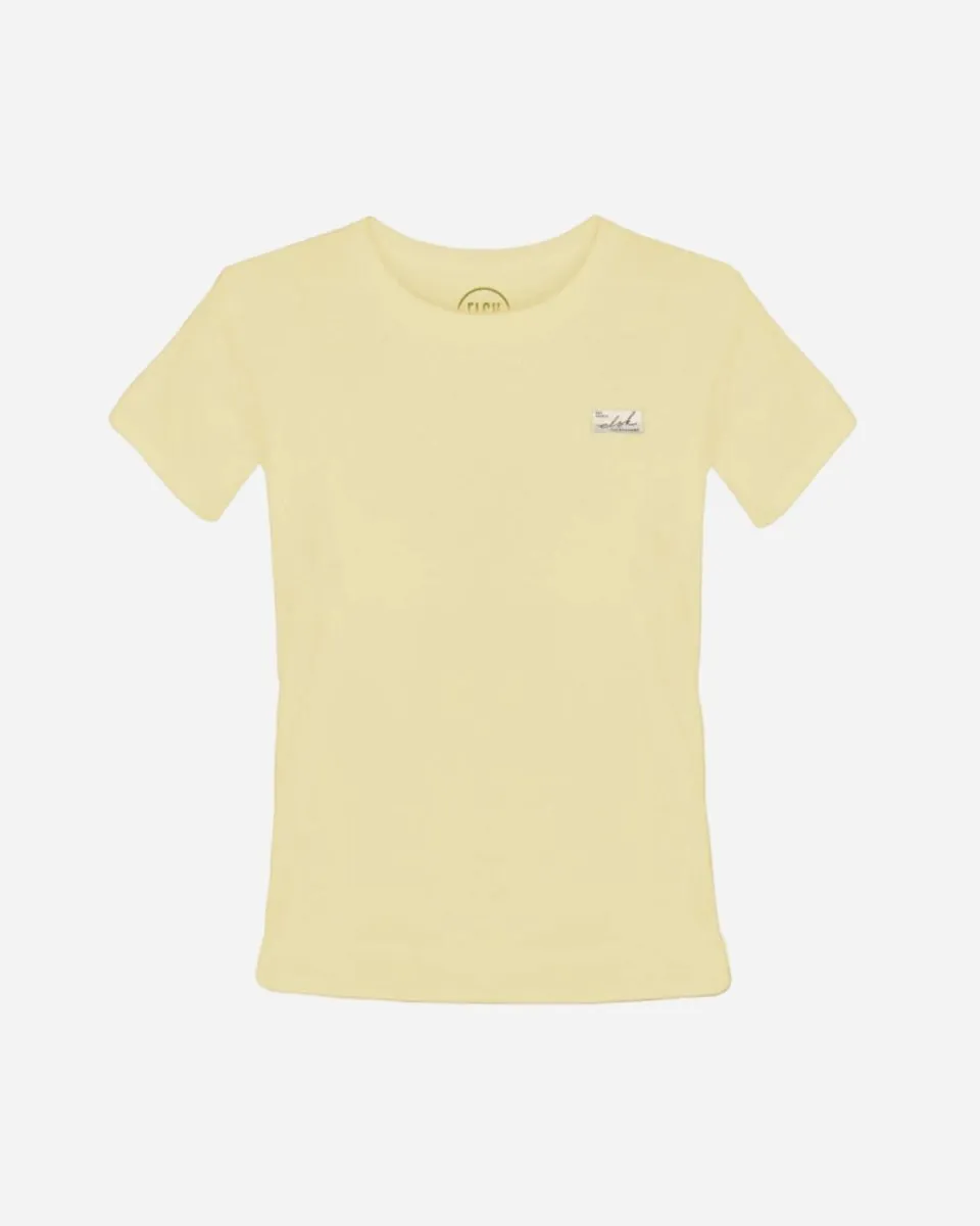 ELSK® SUNSIGN2 PCH LY WOMEN’S TEE - PALE YELLOW