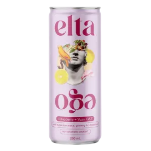 Elta Ego Cocktails Non Alcoholic Raspberry & Yuzu GnT 4x250mL