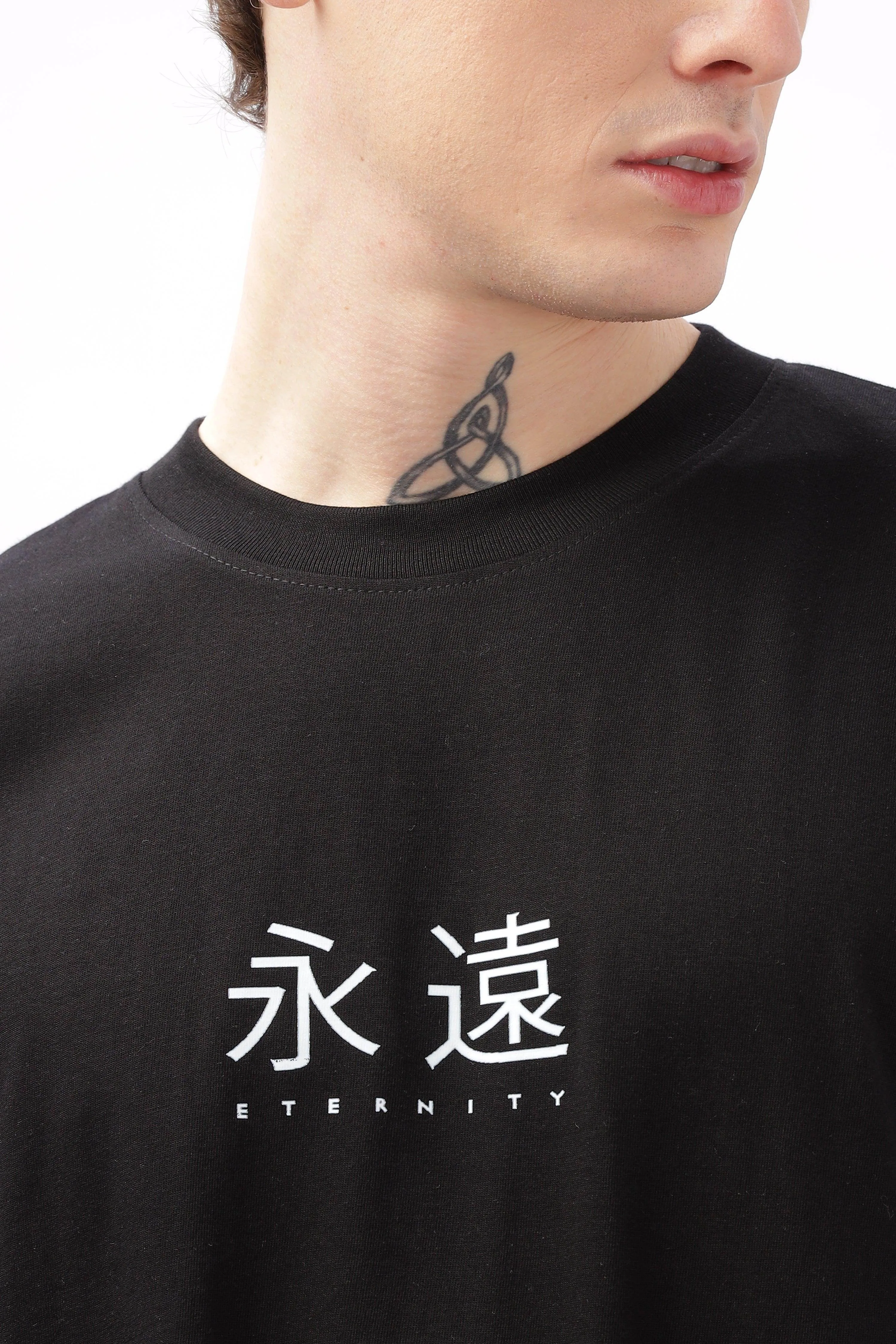 Eternity Black Oversized T-shirt