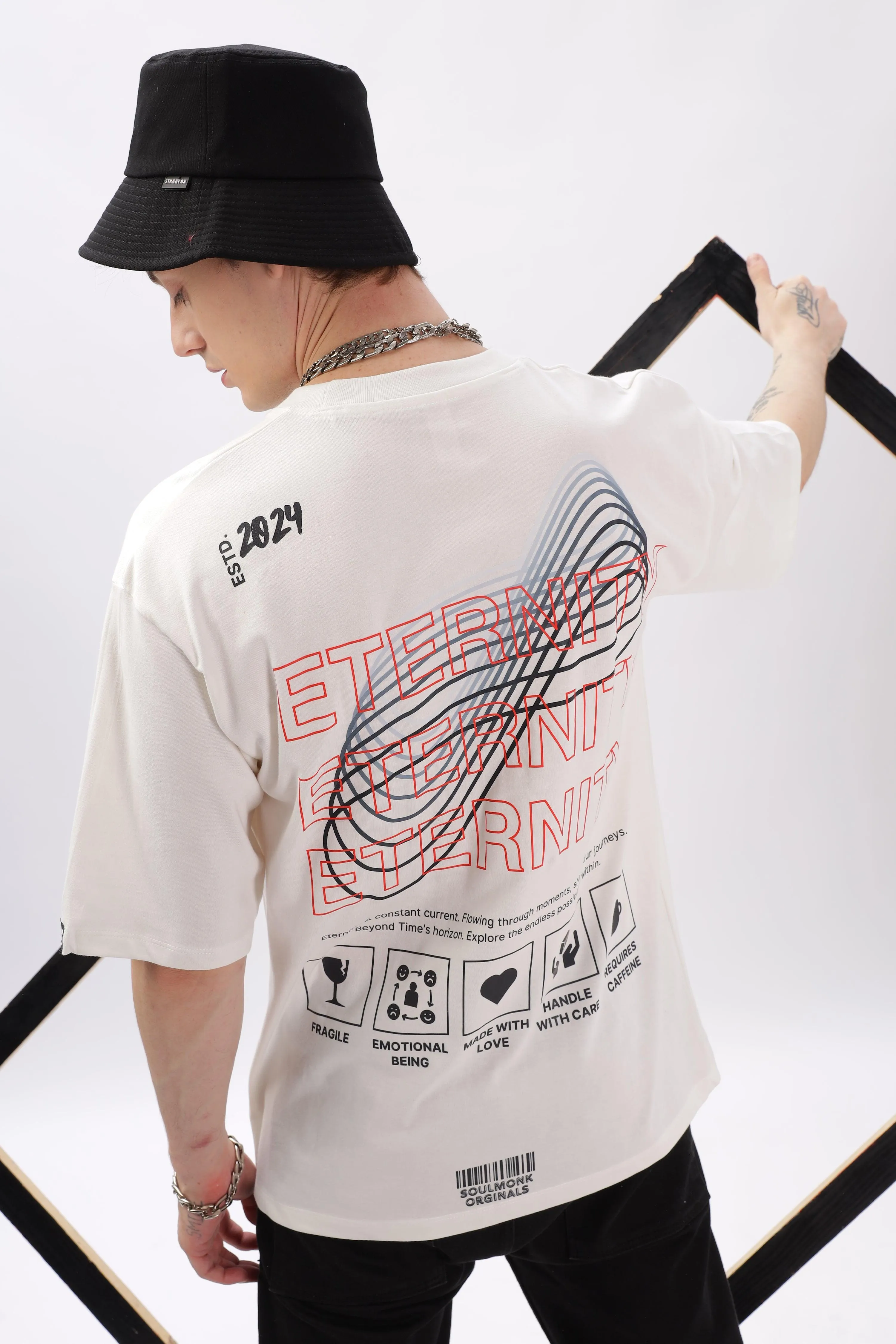 Eternity Off-white Oversized T-shirt