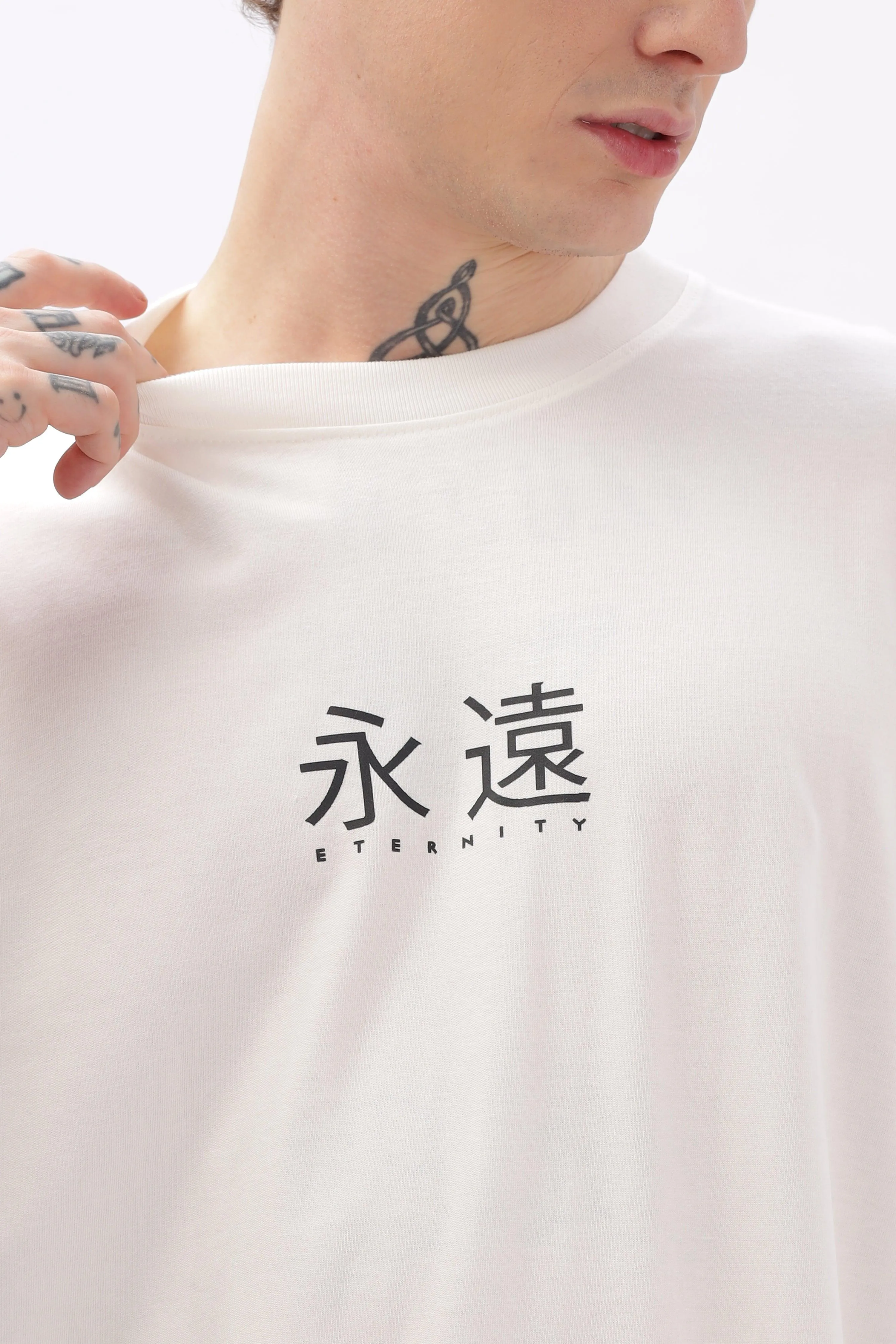 Eternity Off-white Oversized T-shirt