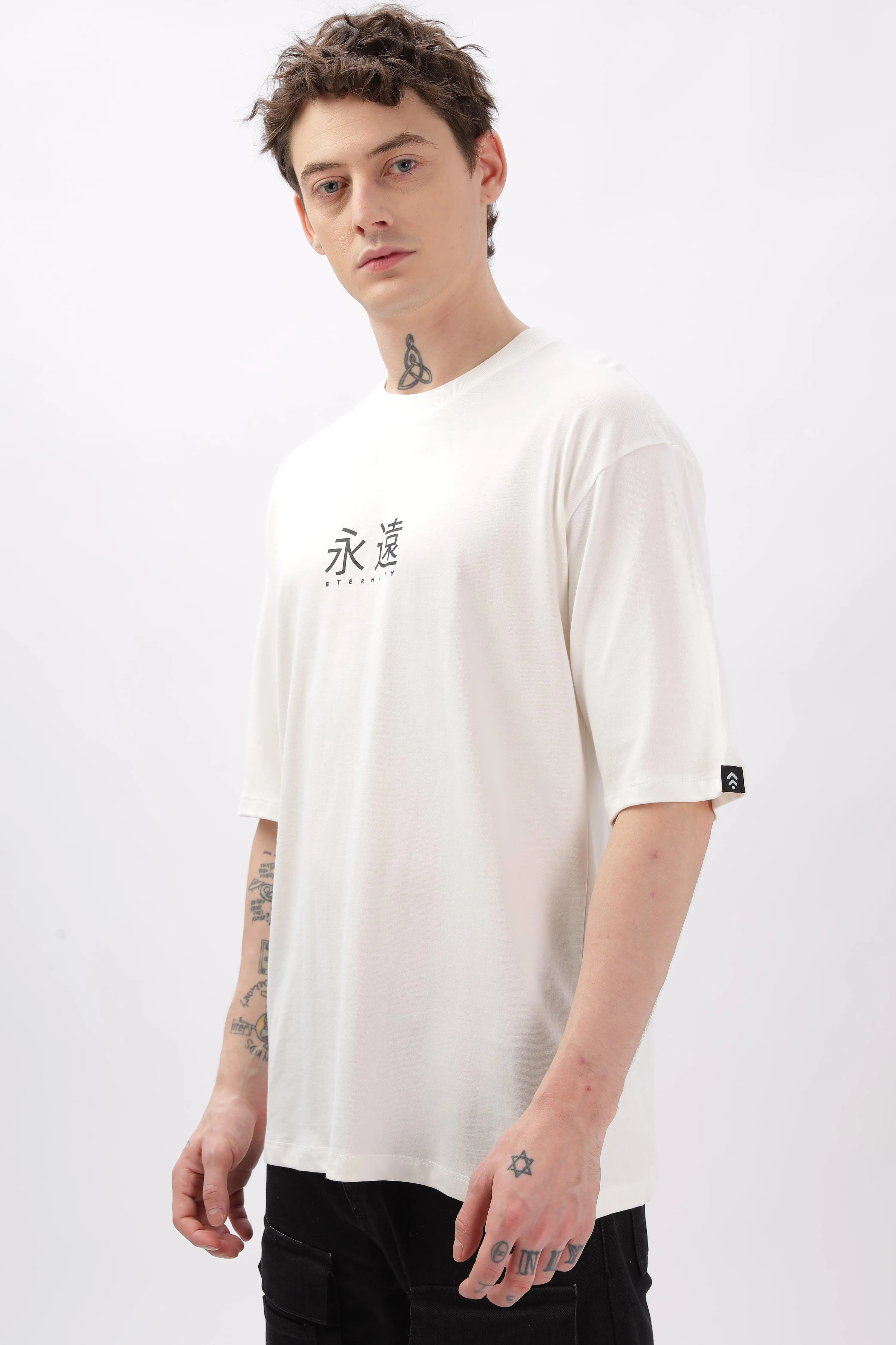 Eternity Off-white Oversized T-shirt