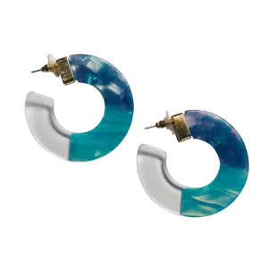 Eva -Blue Earrings