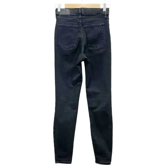 Everlane The Way High Rise Skinny Jean in Ash Aged Black Wash Women’s Size 26