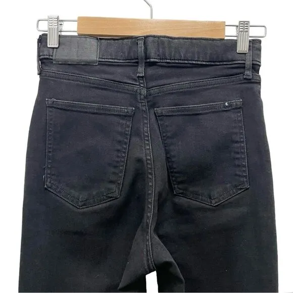 Everlane The Way High Rise Skinny Jean in Ash Aged Black Wash Women’s Size 26