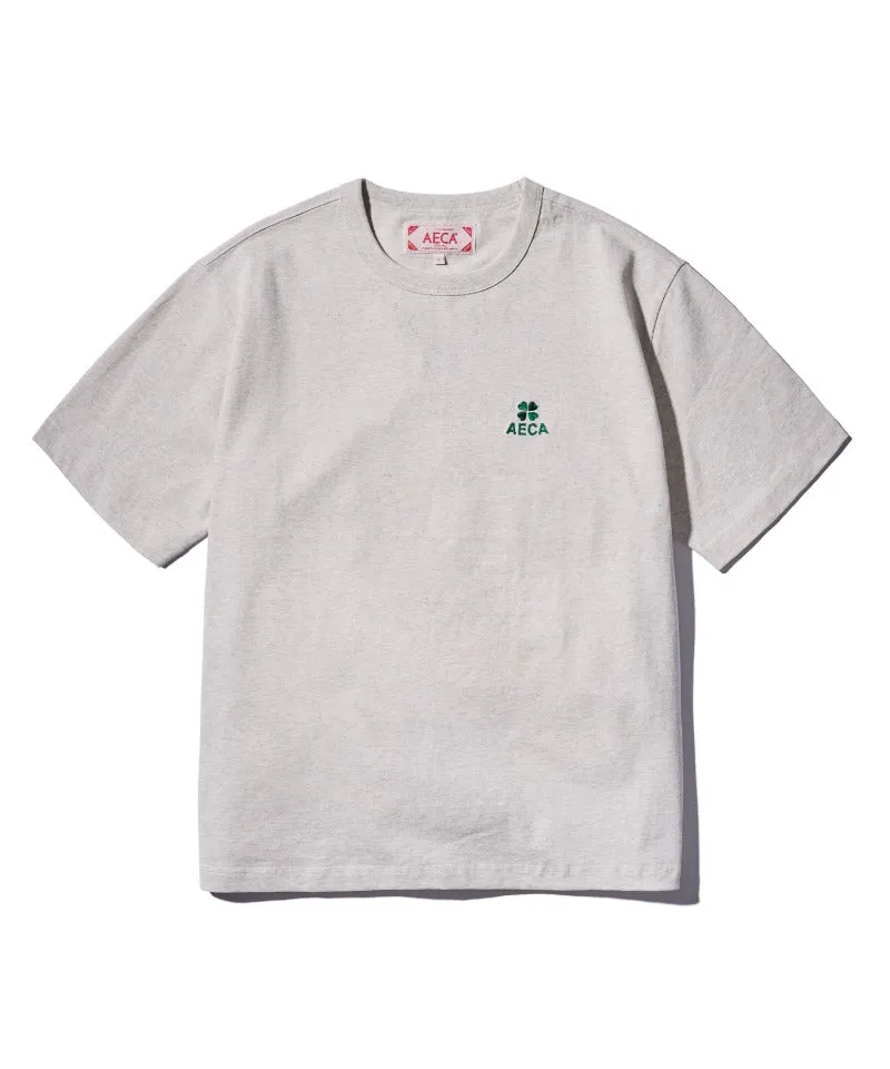 EVERYDAY AECA CLOVER HALF SLEEVE TEE-OATMEAL