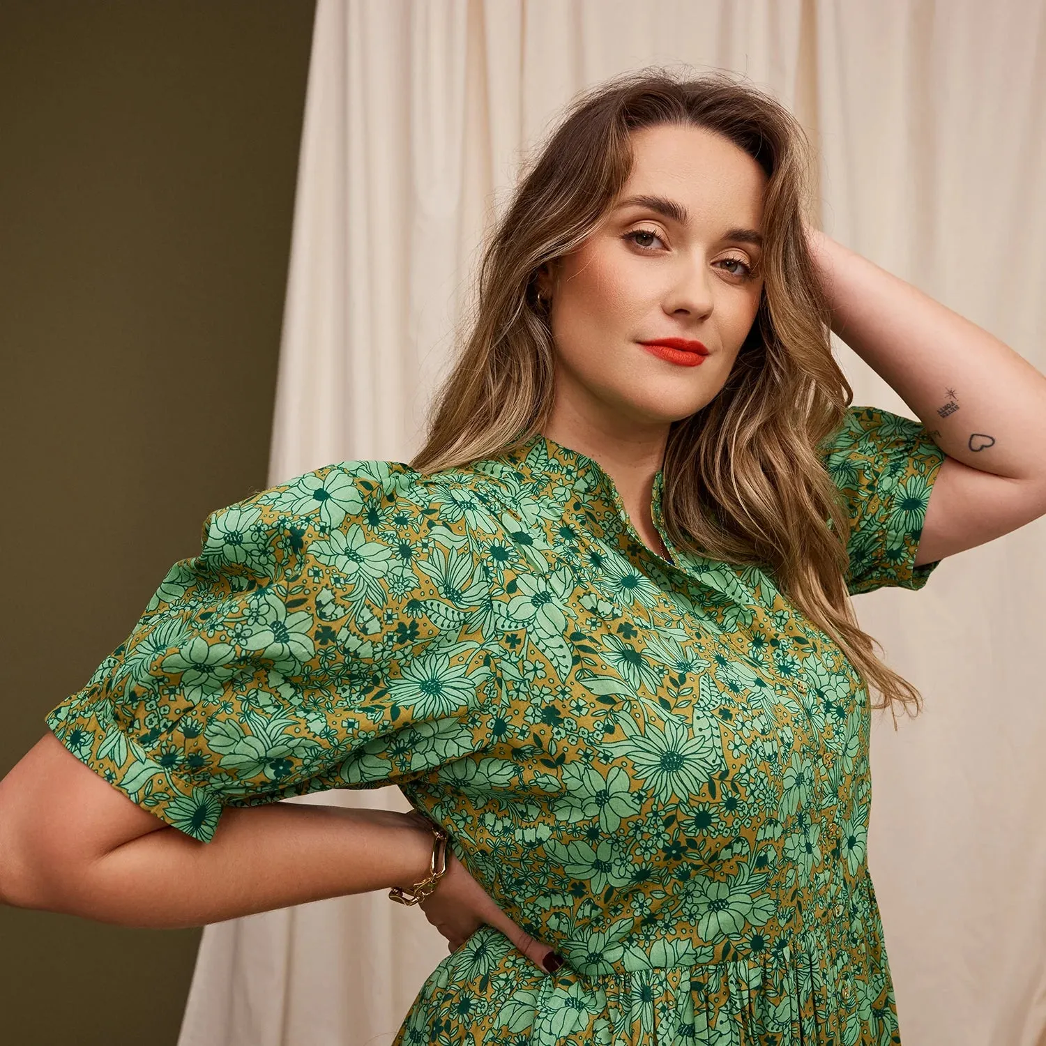 Evette Dress - Martini