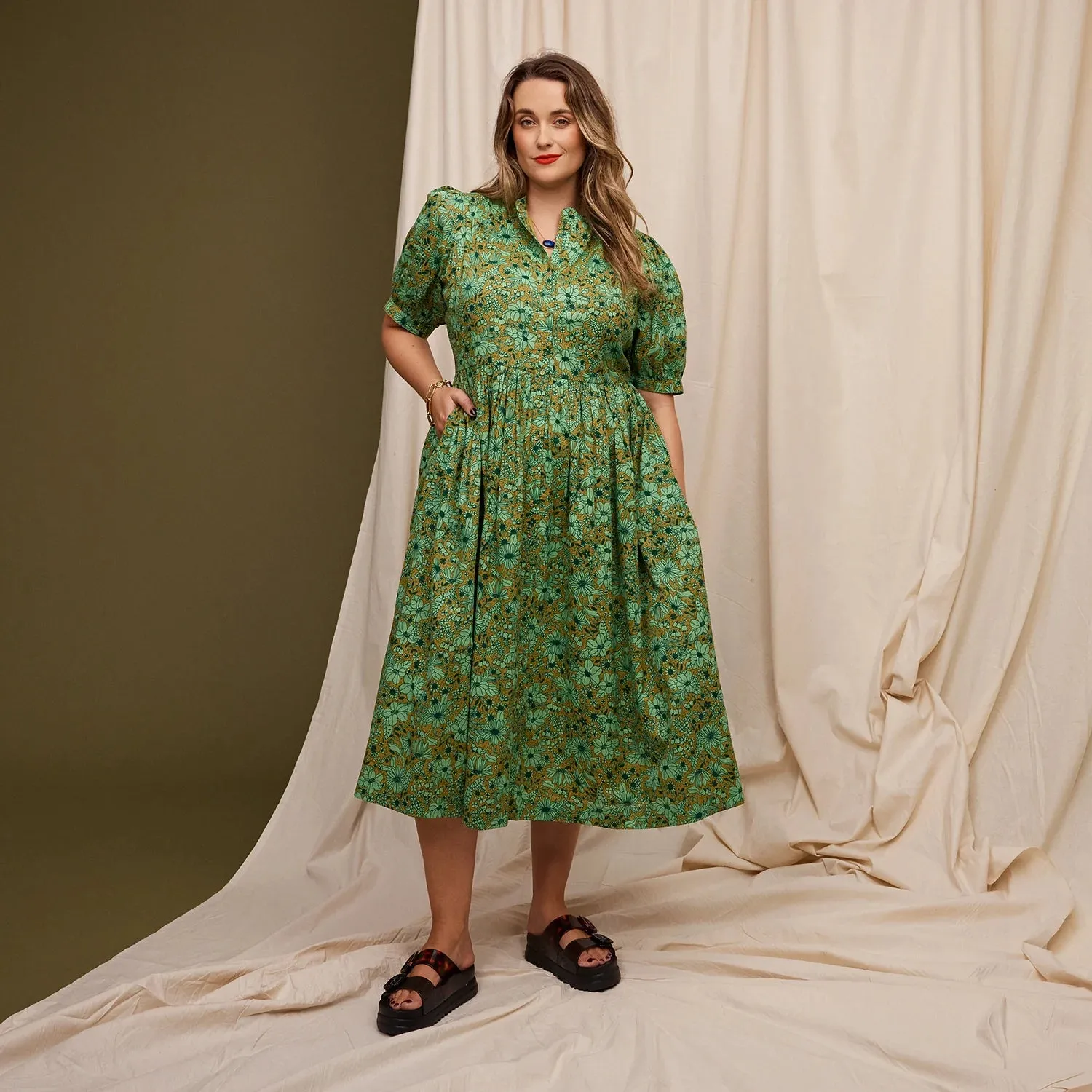 Evette Dress - Martini