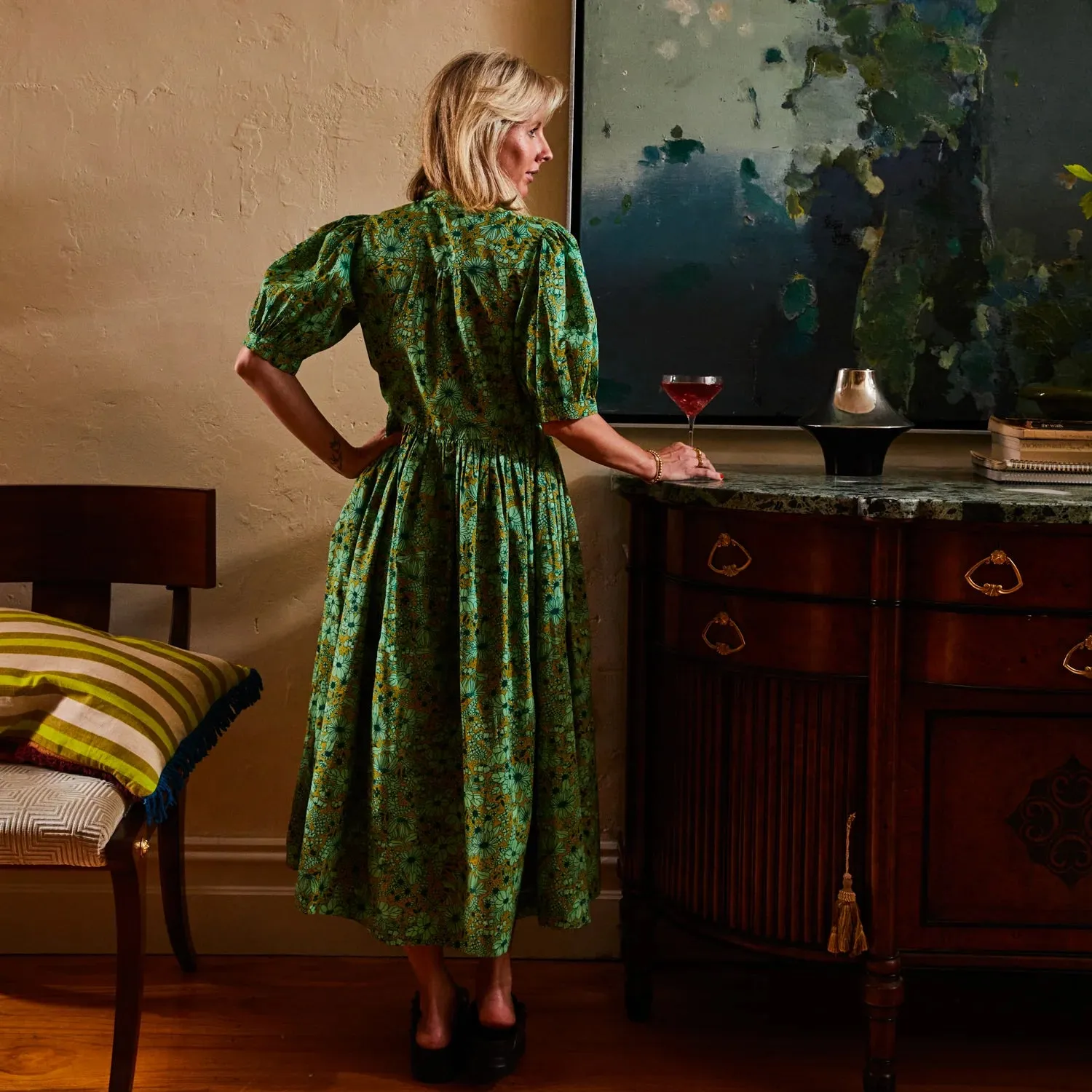 Evette Dress - Martini