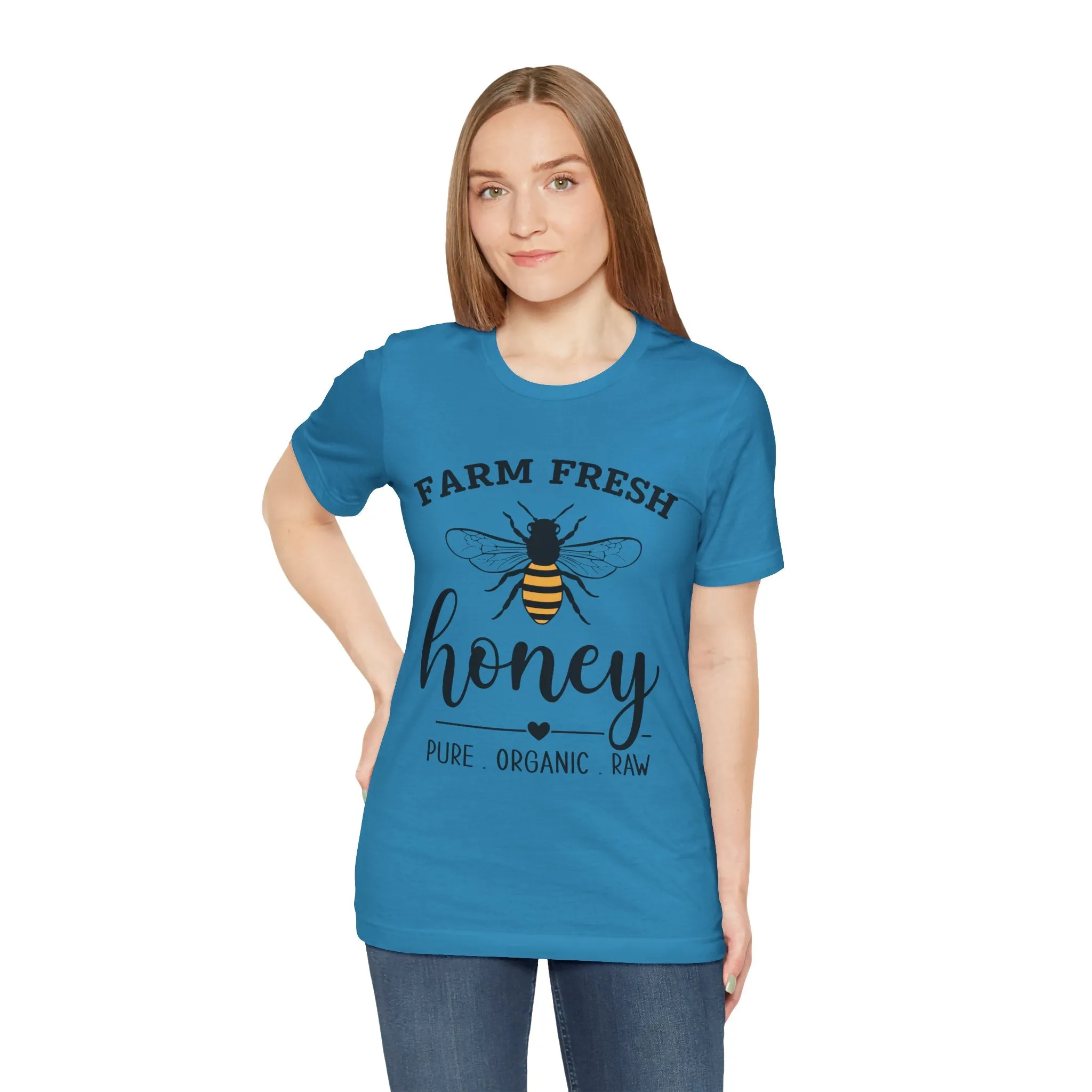 FARM FRESH HONEY - Jersey Tee - 16 COLOR CHOICES - Sizes to 3 XL