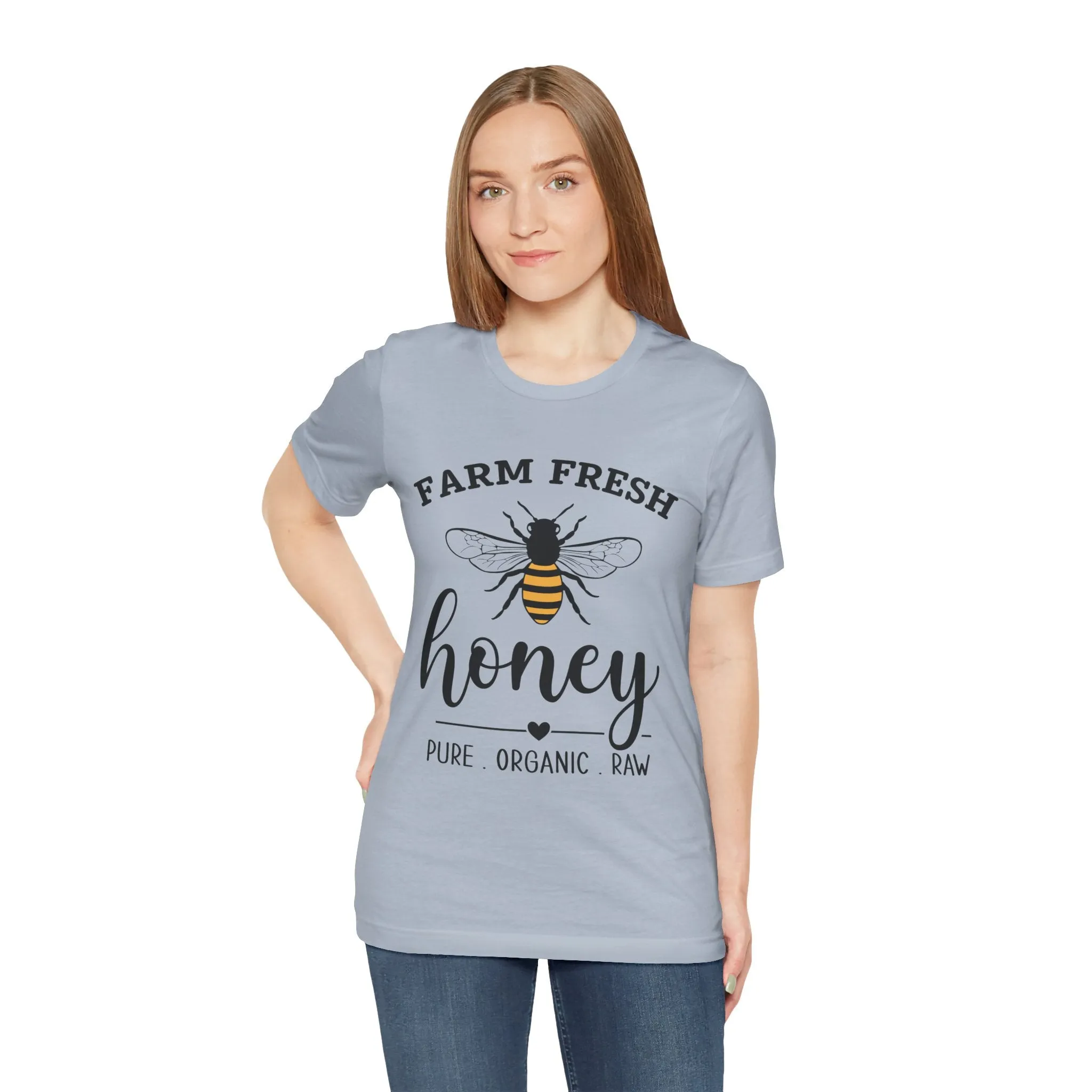 FARM FRESH HONEY - Jersey Tee - 16 COLOR CHOICES - Sizes to 3 XL
