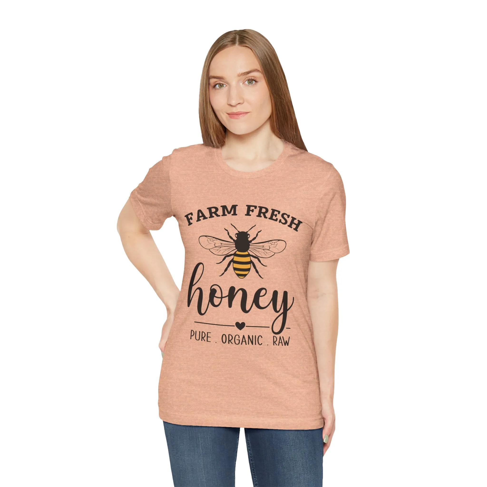 FARM FRESH HONEY - Jersey Tee - 16 COLOR CHOICES - Sizes to 3 XL