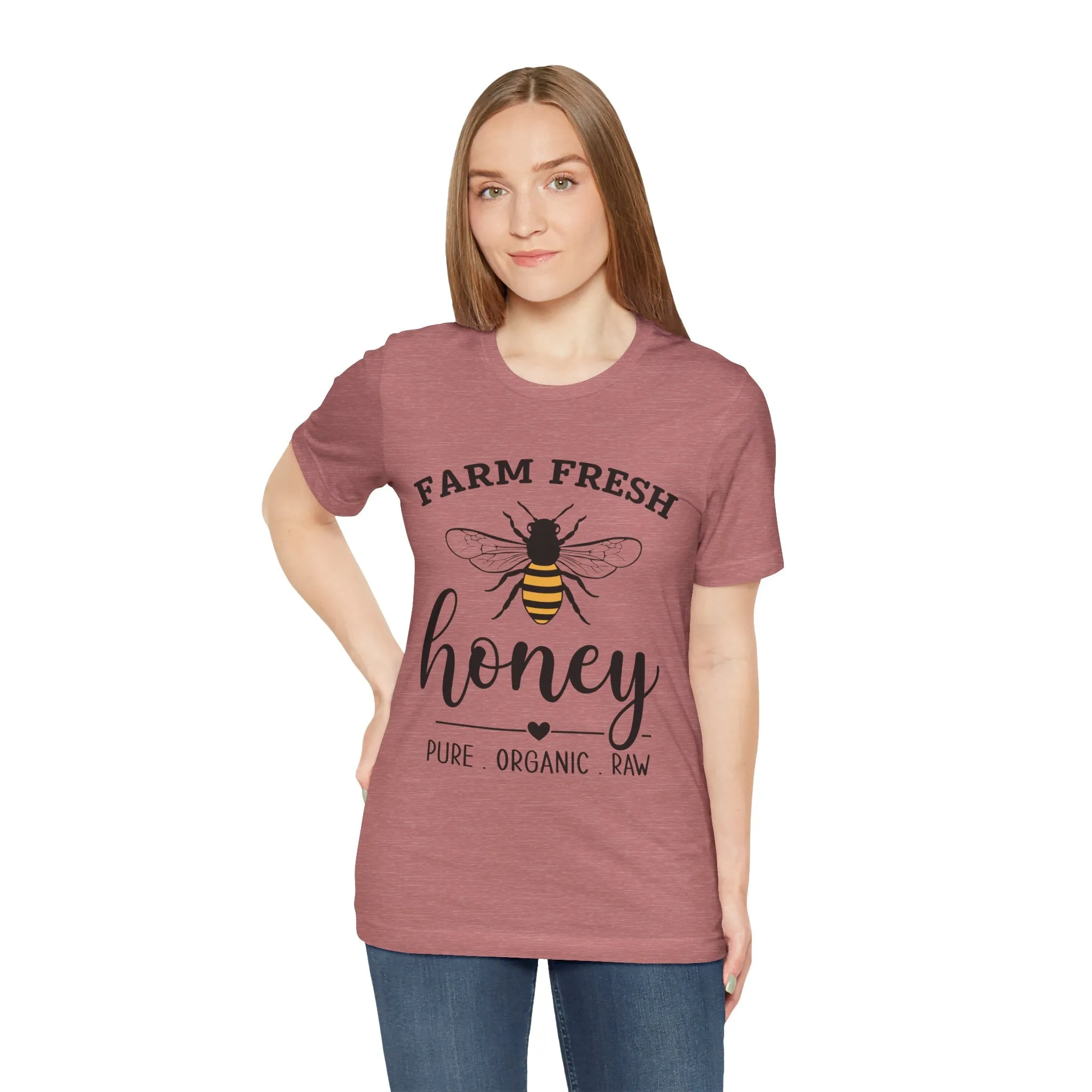 FARM FRESH HONEY - Jersey Tee - 16 COLOR CHOICES - Sizes to 3 XL