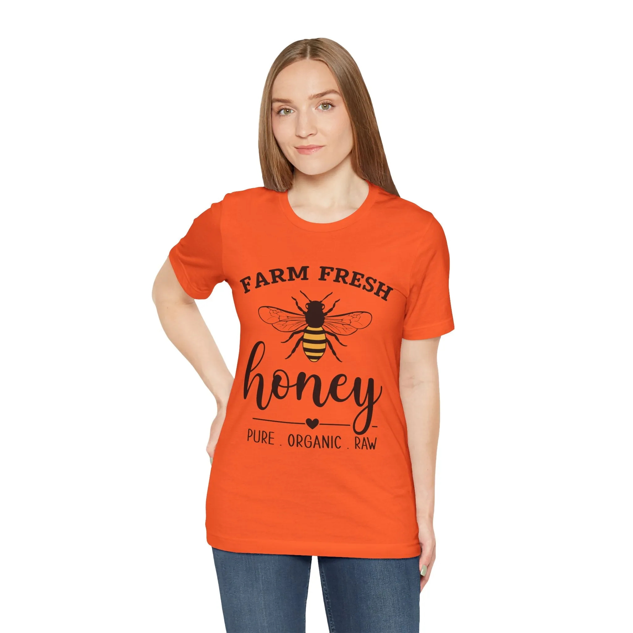 FARM FRESH HONEY - Jersey Tee - 16 COLOR CHOICES - Sizes to 3 XL