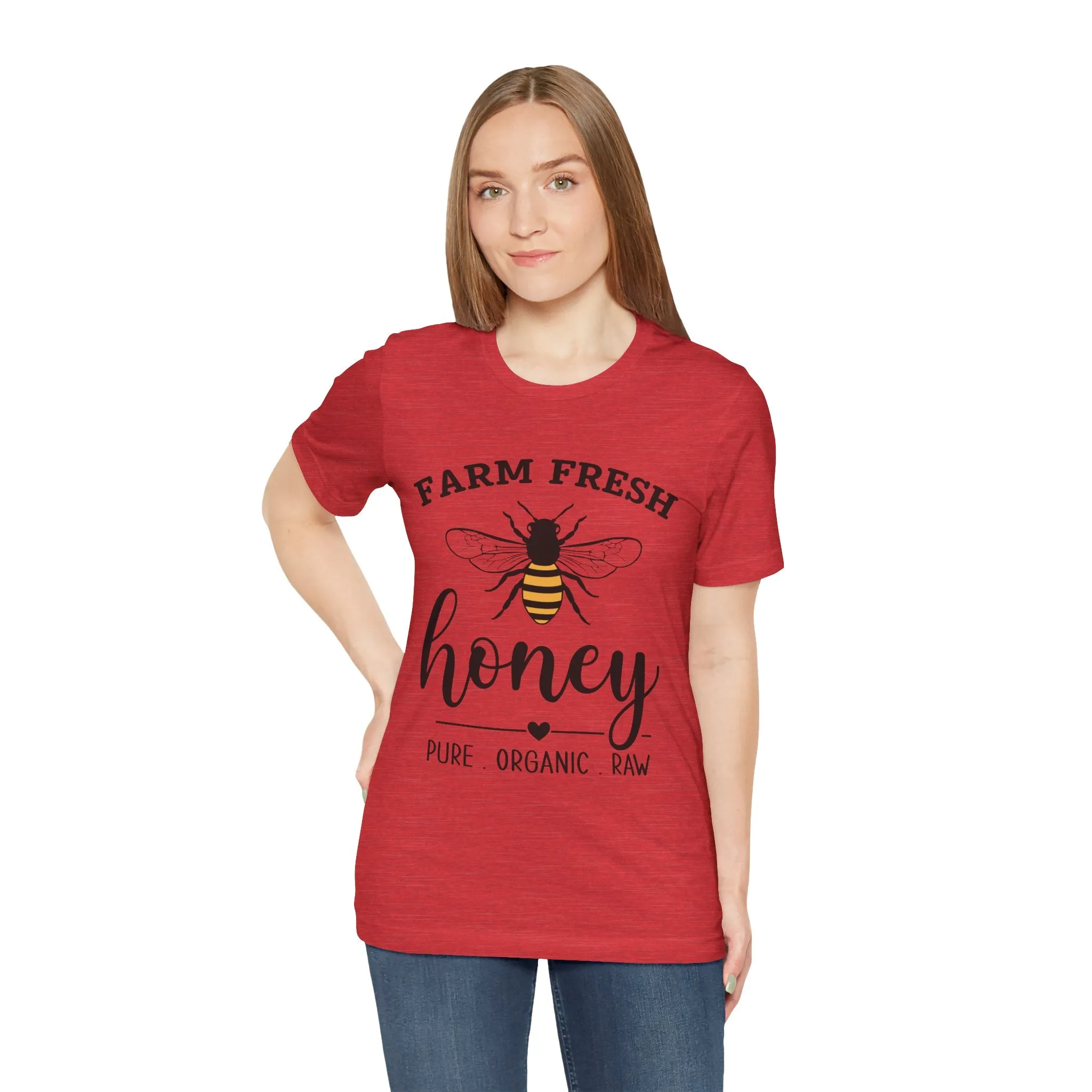 FARM FRESH HONEY - Jersey Tee - 16 COLOR CHOICES - Sizes to 3 XL