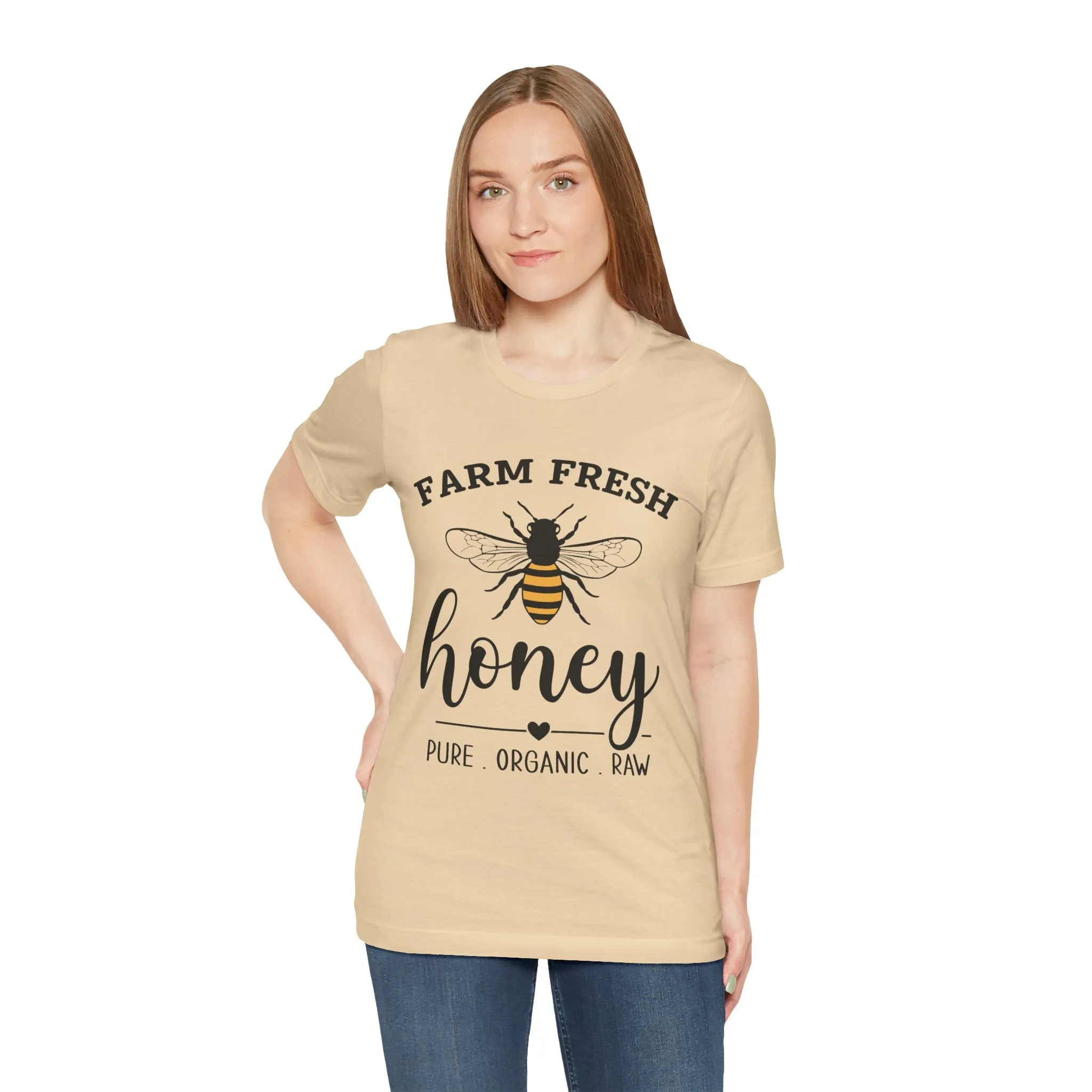 FARM FRESH HONEY - Jersey Tee - 16 COLOR CHOICES - Sizes to 3 XL