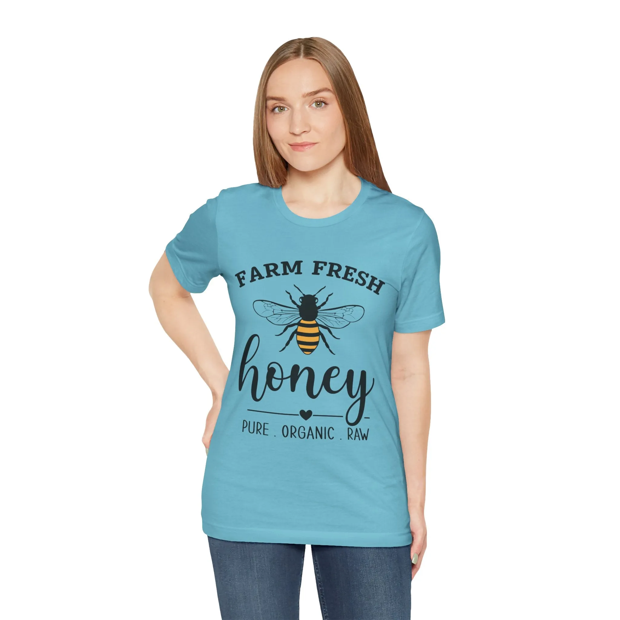 FARM FRESH HONEY - Jersey Tee - 16 COLOR CHOICES - Sizes to 3 XL