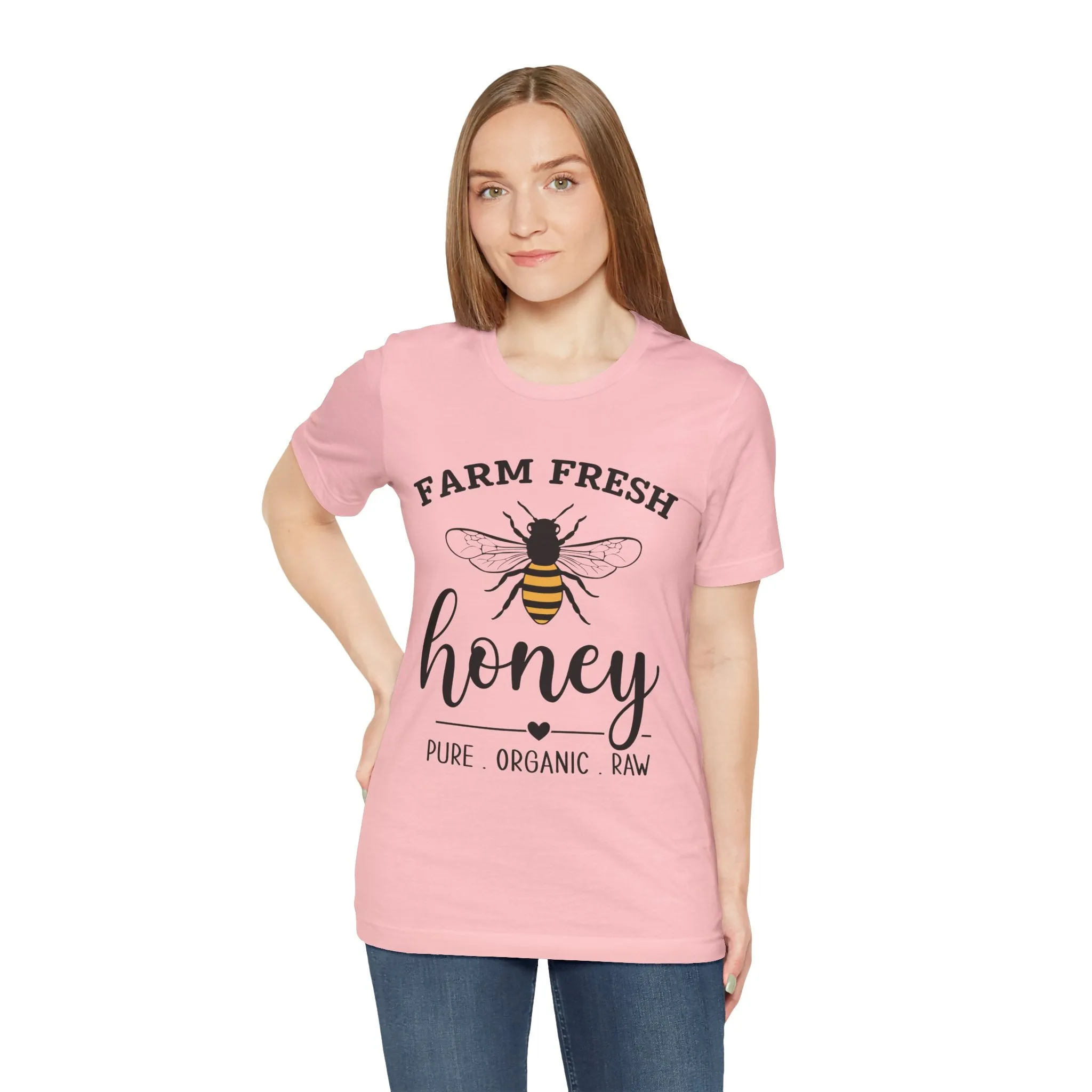 FARM FRESH HONEY - Jersey Tee - 16 COLOR CHOICES - Sizes to 3 XL
