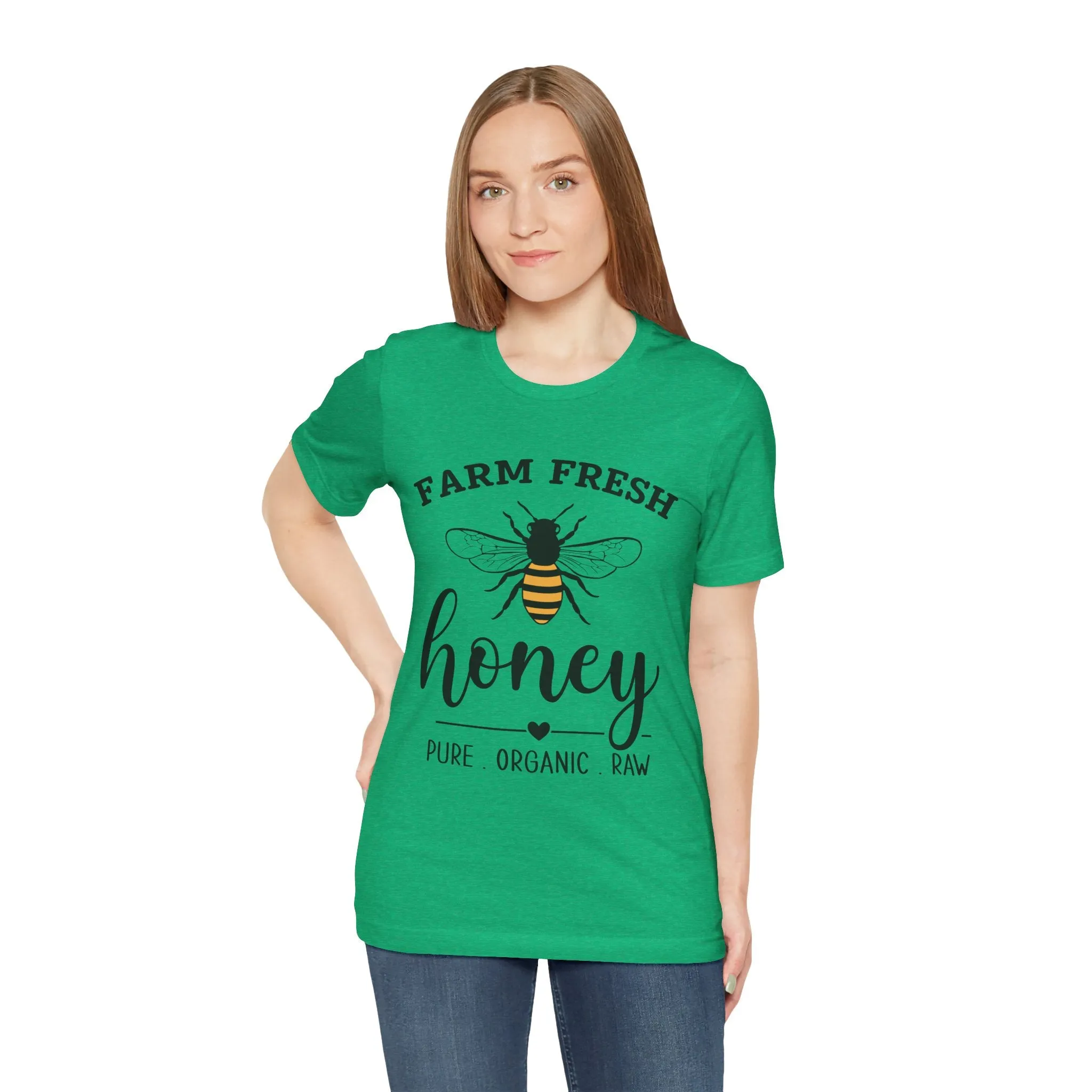 FARM FRESH HONEY - Jersey Tee - 16 COLOR CHOICES - Sizes to 3 XL