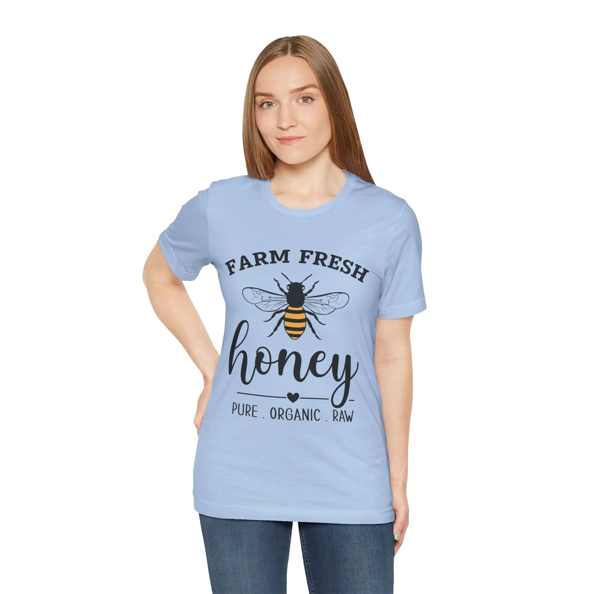 FARM FRESH HONEY - Jersey Tee - 16 COLOR CHOICES - Sizes to 3 XL