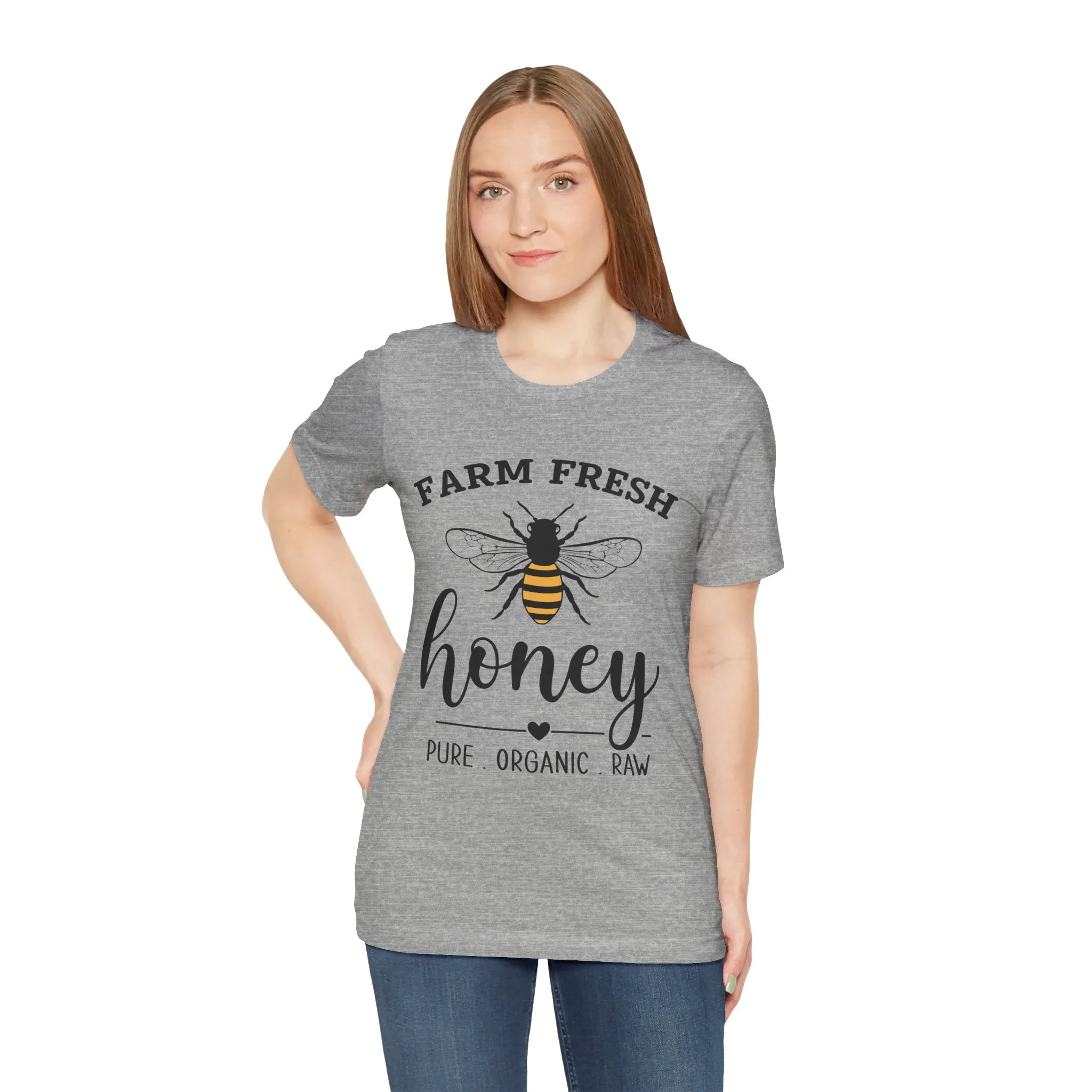 FARM FRESH HONEY - Jersey Tee - 16 COLOR CHOICES - Sizes to 3 XL