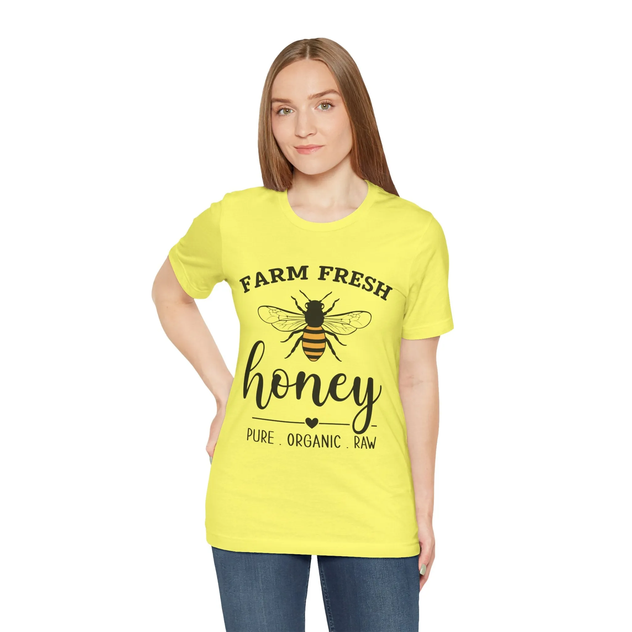 FARM FRESH HONEY - Jersey Tee - 16 COLOR CHOICES - Sizes to 3 XL