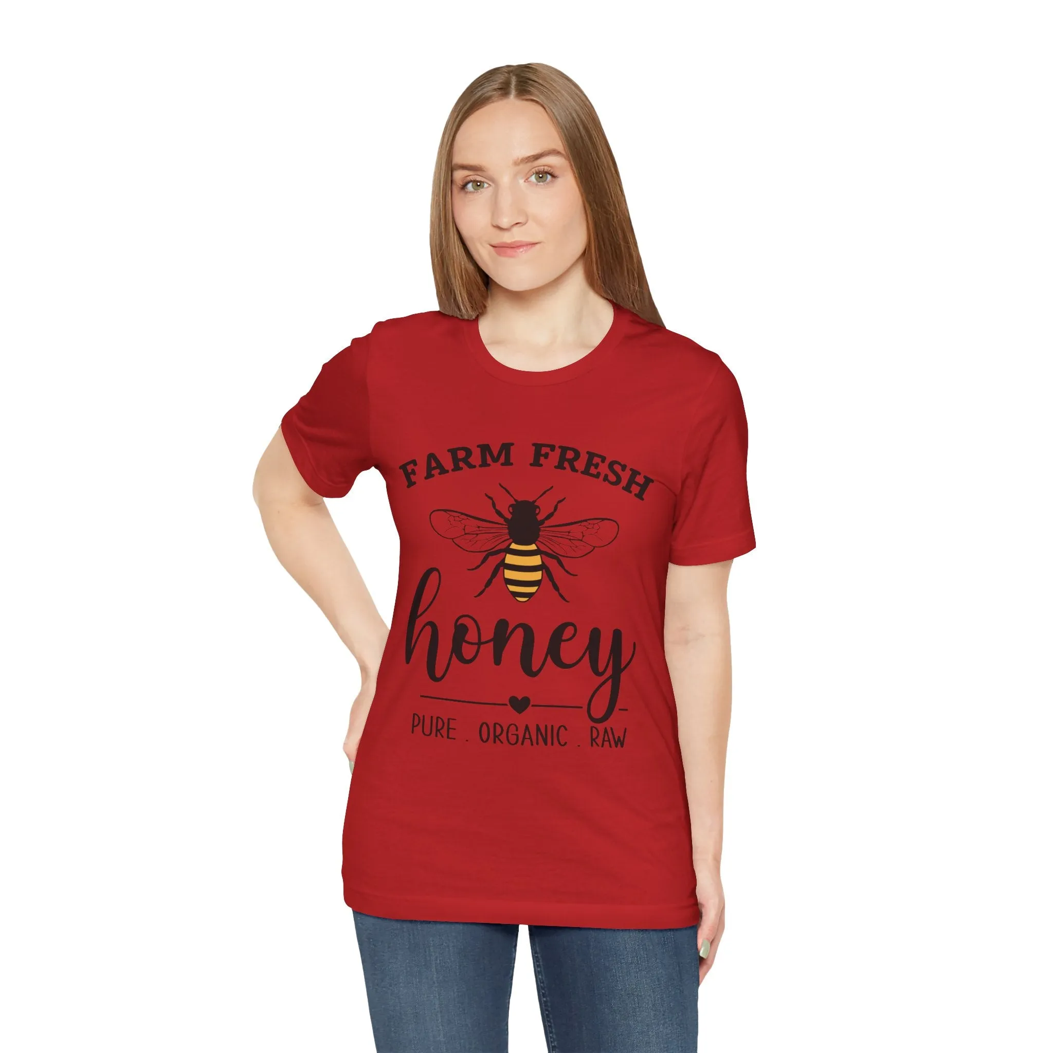 FARM FRESH HONEY - Jersey Tee - 16 COLOR CHOICES - Sizes to 3 XL