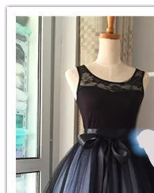 Fashion 21" Long Two Tone Mini Women Tulle Skirts Princess Adult Tutu Ball Gown