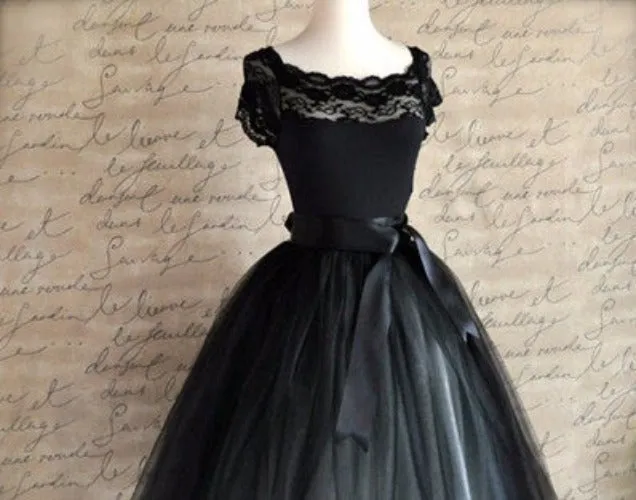 Fashion 21" Long Two Tone Mini Women Tulle Skirts Princess Adult Tutu Ball Gown