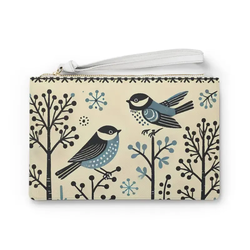 Fashionista Saffiano Clutch Trees Elegance