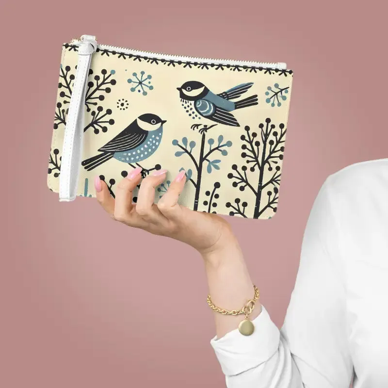 Fashionista Saffiano Clutch Trees Elegance