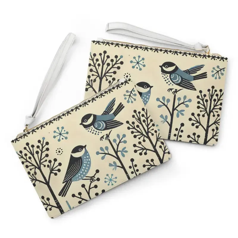 Fashionista Saffiano Clutch Trees Elegance