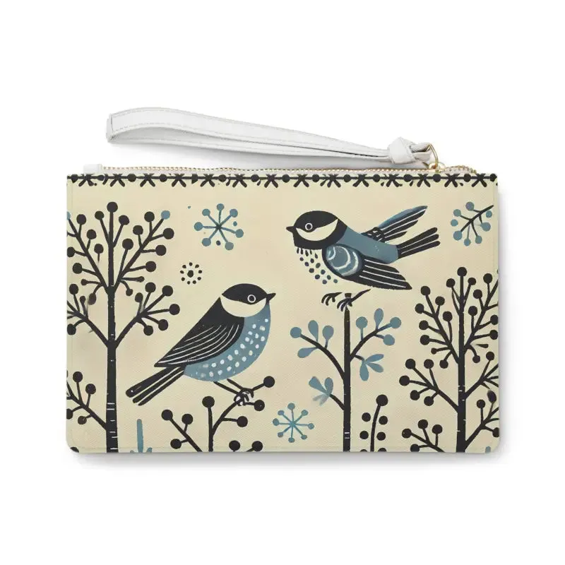 Fashionista Saffiano Clutch Trees Elegance