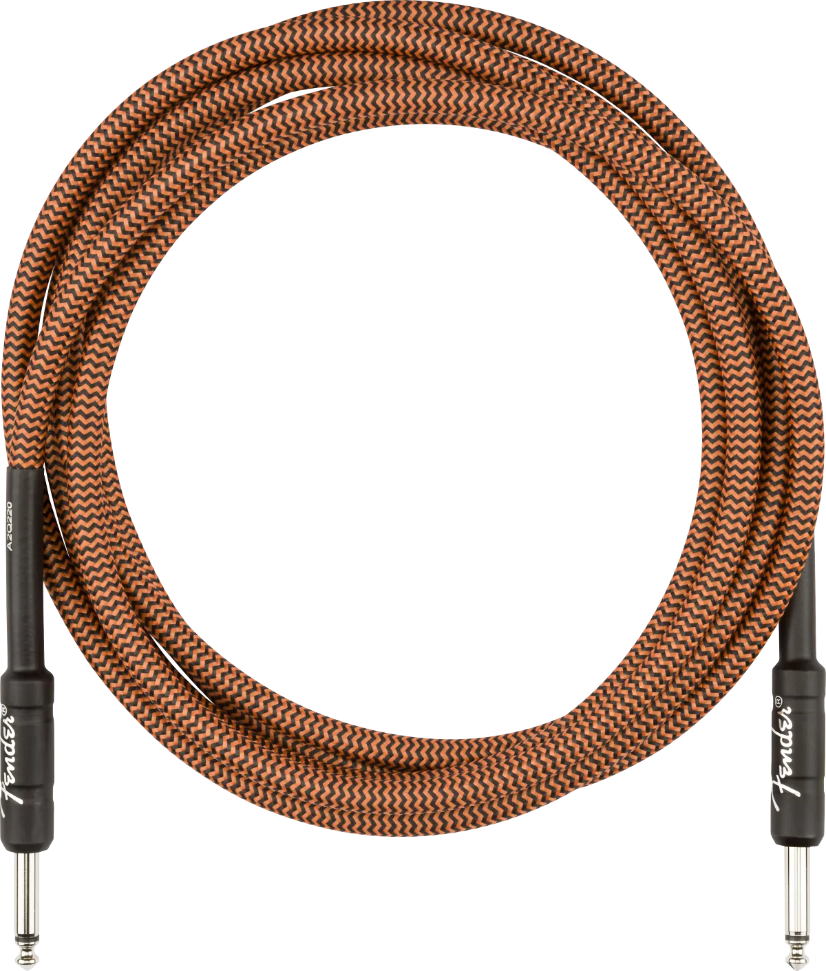 Fender Professional 10' Instrument Cable, Orange/Black Limited-Edition