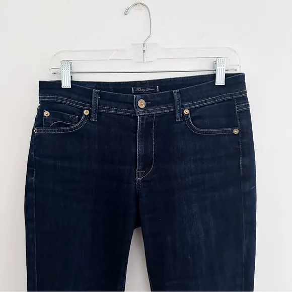 Fidelity Denim Mid Rise Stevie Jeans in Dark Wash Viper Rinse