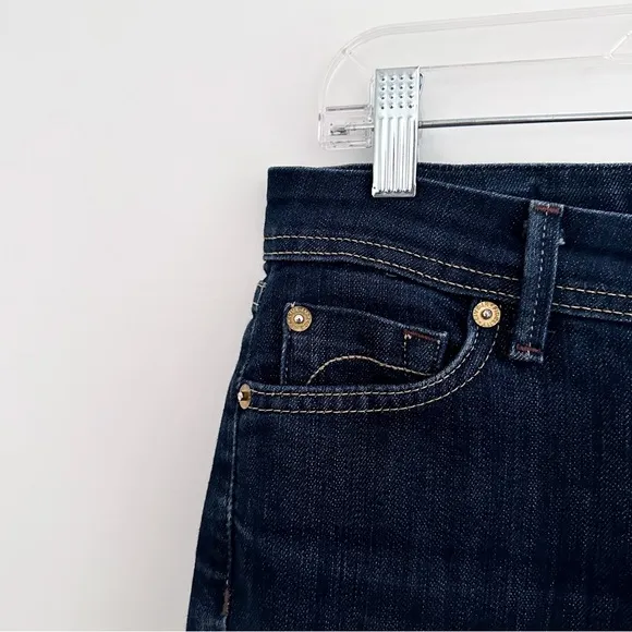 Fidelity Denim Mid Rise Stevie Jeans in Dark Wash Viper Rinse